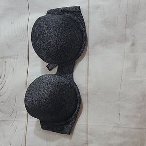 Victoria's Secret Multi Way Heathered Gray Bra size 32 D Lots of Options to Wear